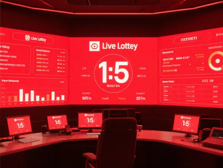 排列5开奖直播场景示意图